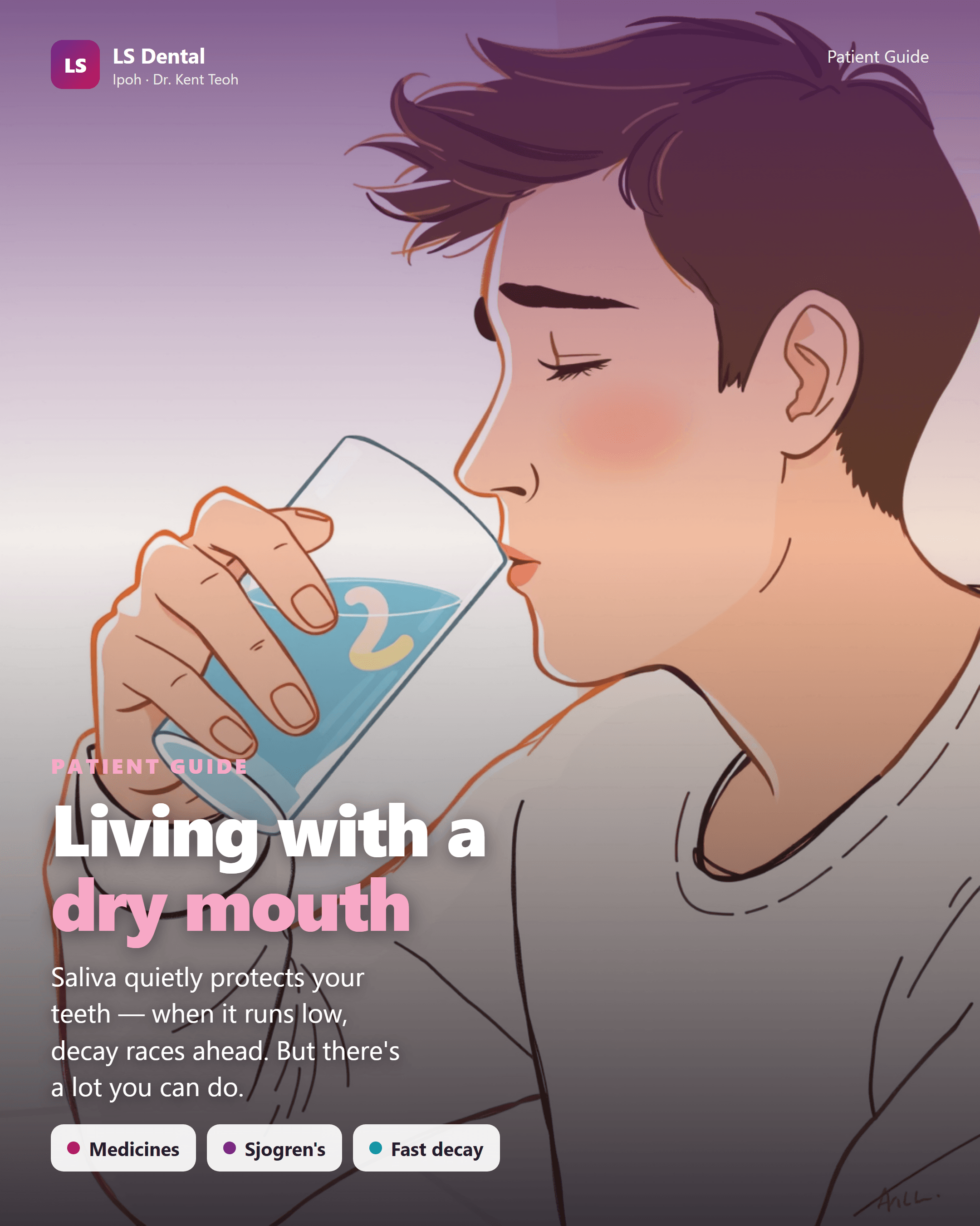 Living with a dry mouth