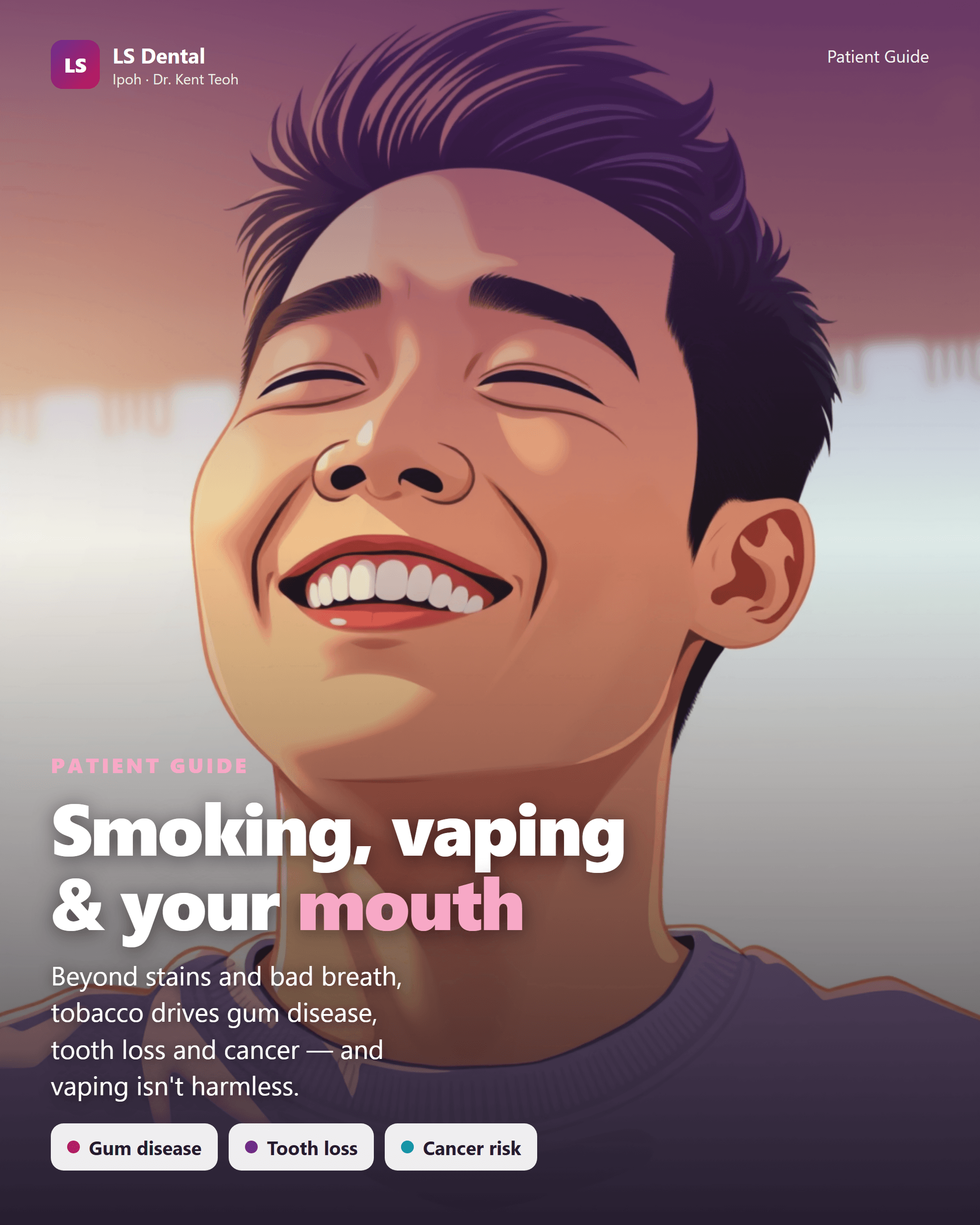 Smoking, vaping & your mouth