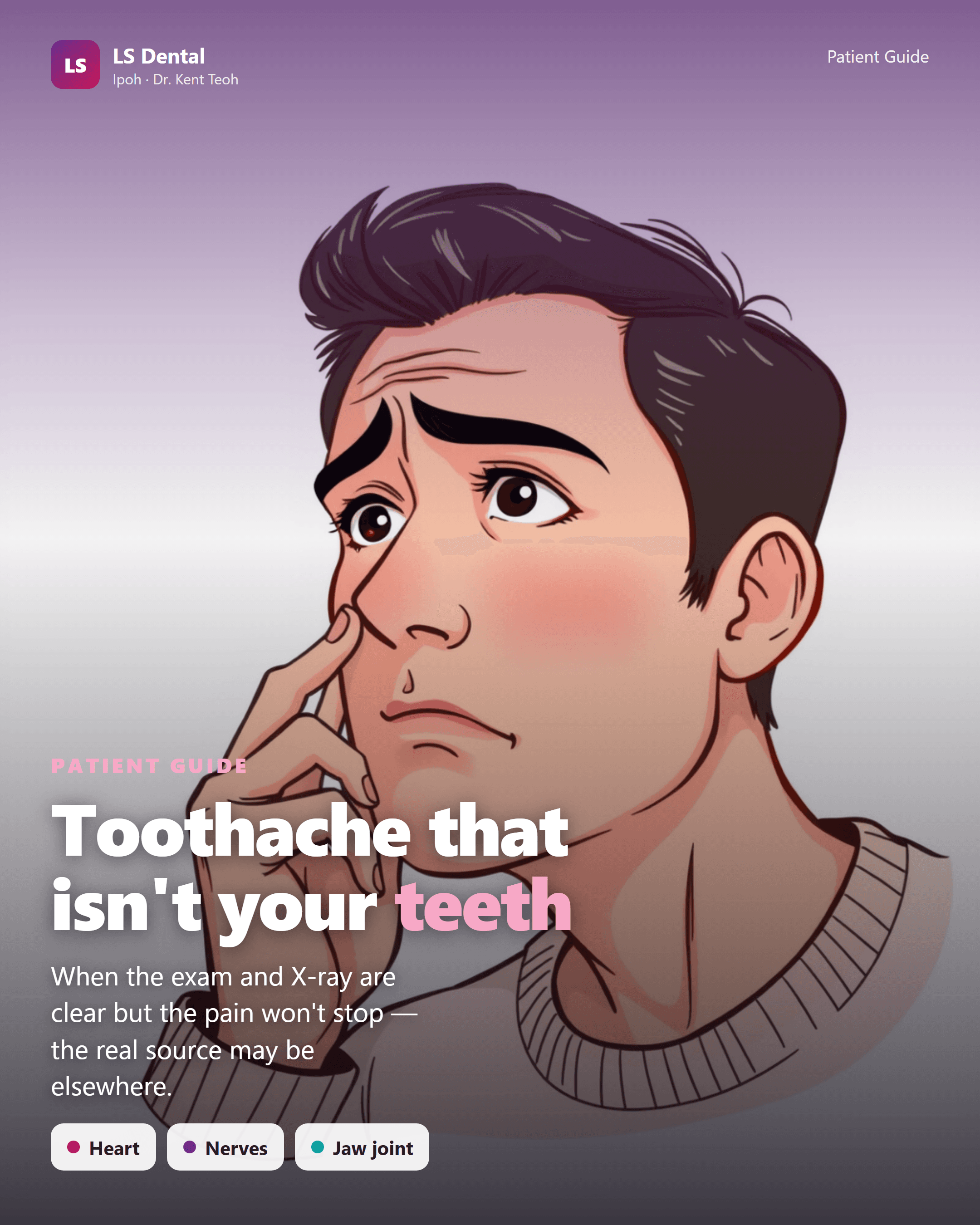 Toothache that isn't your teeth